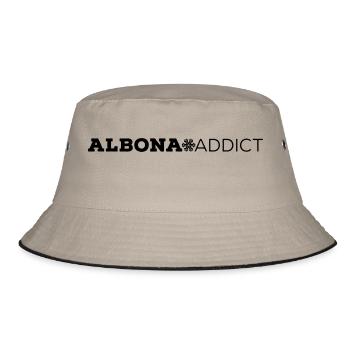 Ärmel ALBONA ADDICT - Bucket Hat - Khaki/Schwarz - Vorne