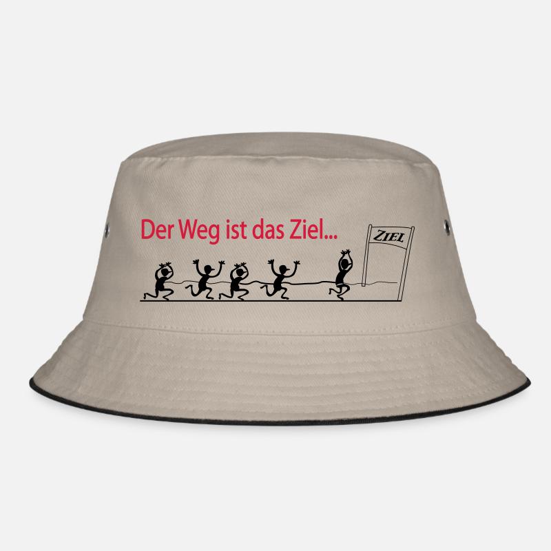 Der Weg ist das Ziel - Marathon Bucket Hat