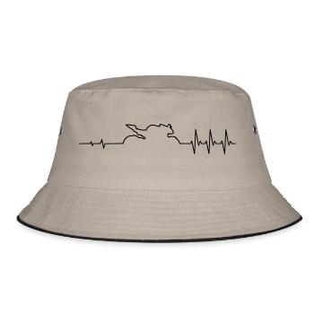 Puls Streetfighter - Bucket Hat - Khaki/Schwarz - Vorne