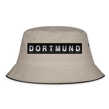 dortmund - Bucket Hat - Khaki/Schwarz - Vorne