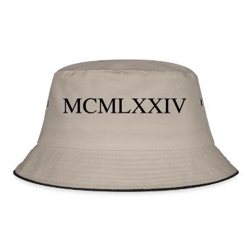 1974 - Bucket Hat - khaki/black - Front