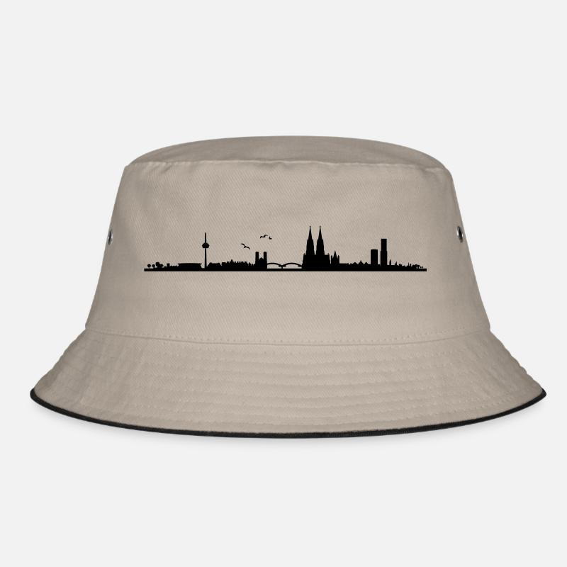 Skyline Köln Panorama Bucket Hat