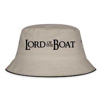 Lord of the boat - Bucket Hat - khaki/black - Front