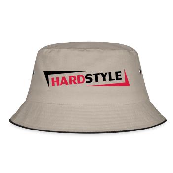 Hardstyle - Bucket Hat - khaki/black - Front