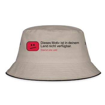 Dieses Motiv ist in deinem Land nicht verfügbar - Bucket Hat - Khaki/Schwarz - Vorne