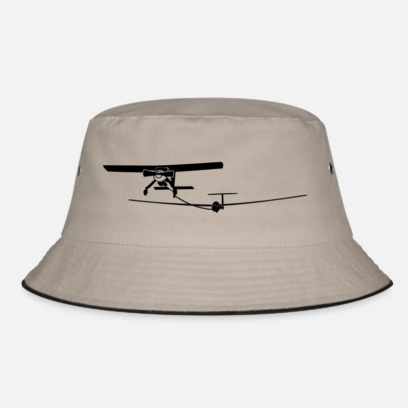 Wilga LS4 Tow Glider Glider Glider Bucket Hat