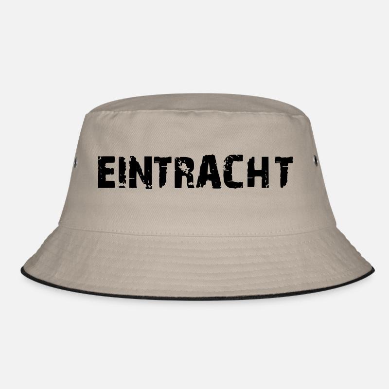 Eintracht 01 - Bucket Hat - Khaki/Schwarz