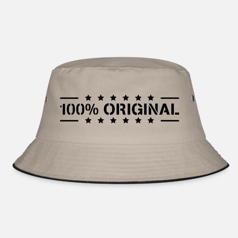 100% Original Star Logo Design Bucket Hat