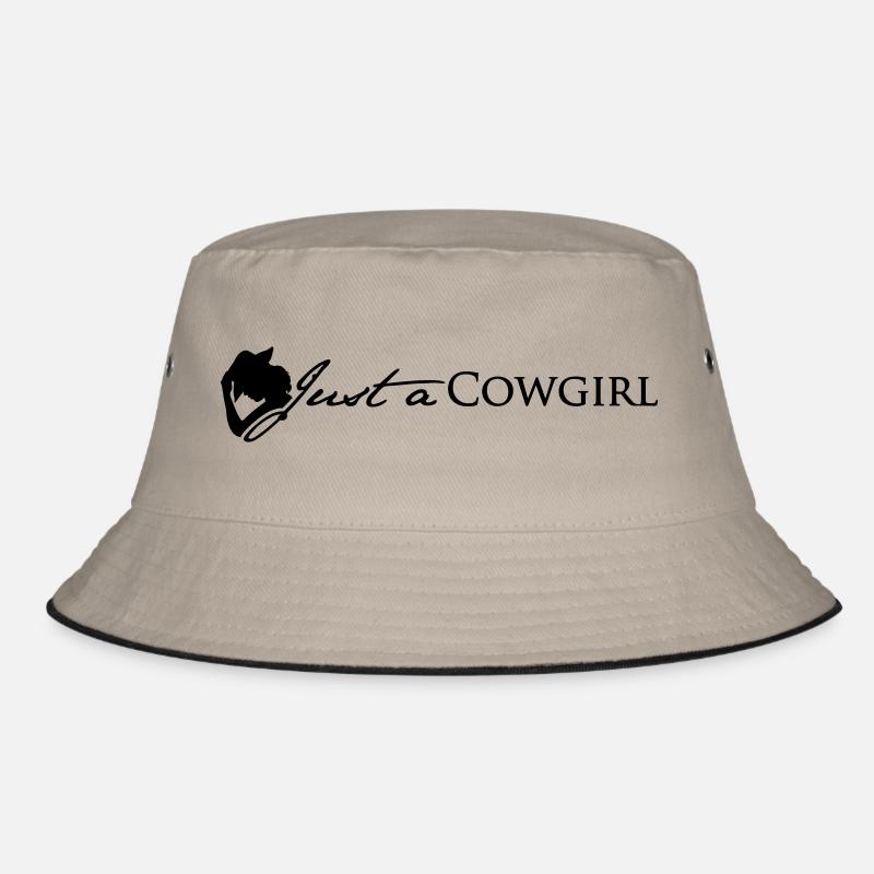 JaC's Einzeiler - Bucket Hat - Khaki/Schwarz