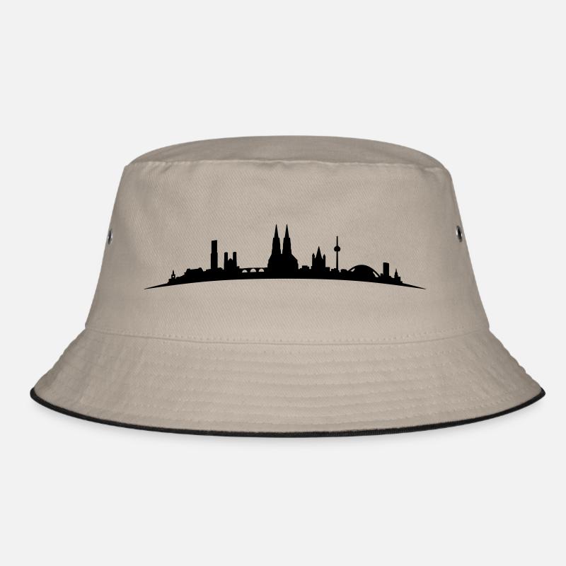 Skyline Köln Bogen Bucket Hat