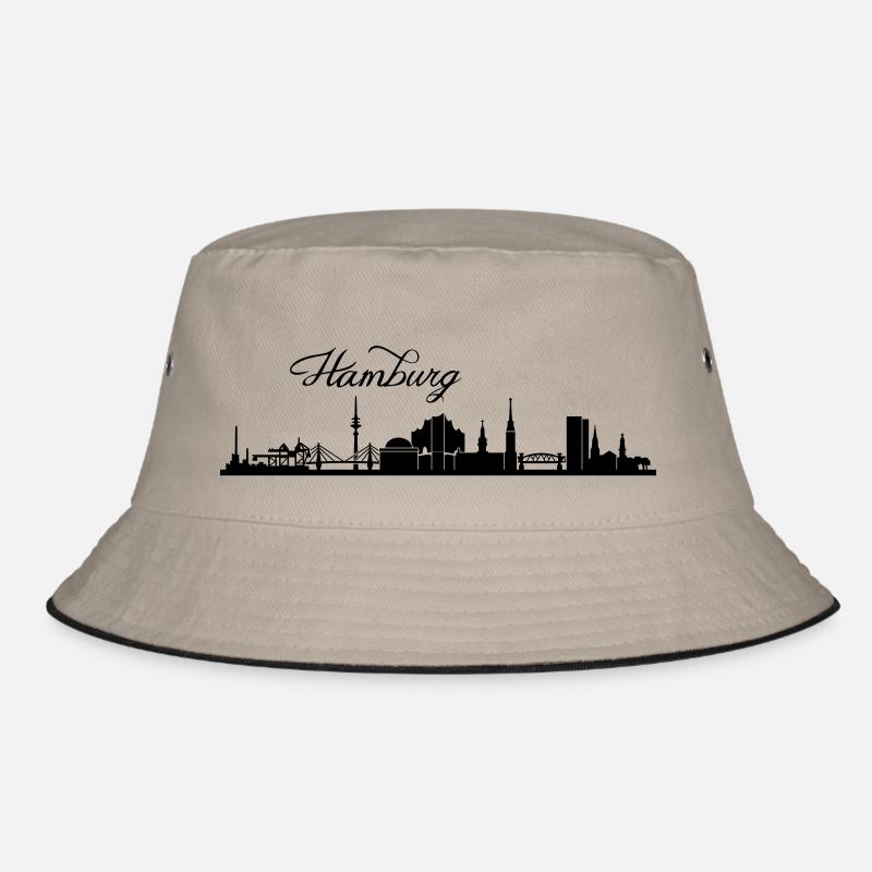 Hamburger Skyline Bucket Hat