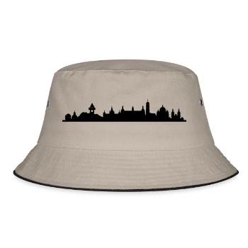 Skyline Graz - Bucket Hat - Khaki/Schwarz - Vorne