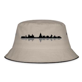 Skyline - Mainz - Bucket Hat - Khaki/Schwarz - Vorne