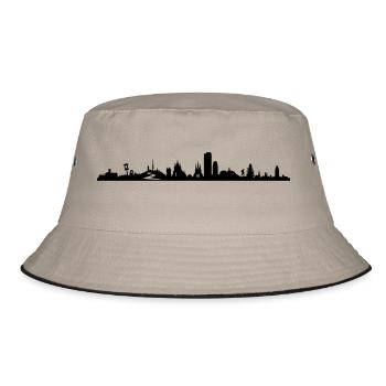 Skyline - Thüringen - Bucket Hat - Khaki/Schwarz - Vorne