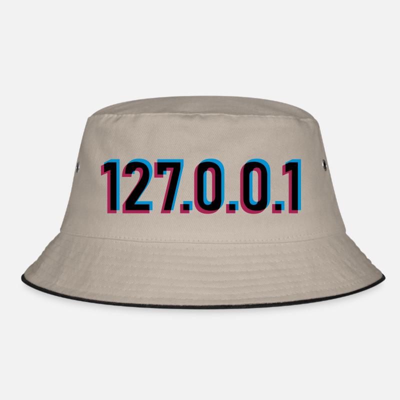 3D effect 127 Bucket Hat