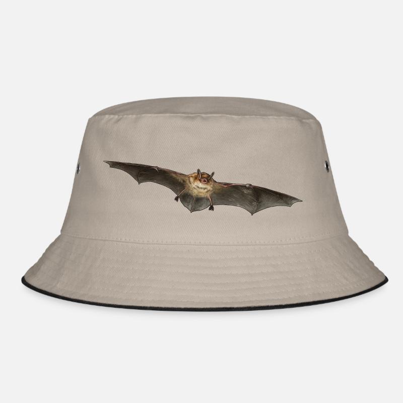 Teichfledermaus einzeln Bucket Hat