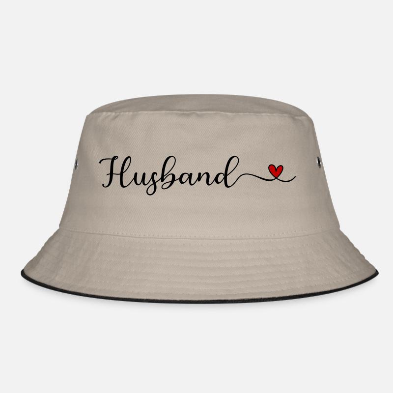 Ehemann - Bucket Hat - Khaki/Schwarz