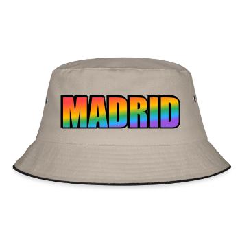 Gay Madrid Arc-en-ciel - Bob - kaki/noir - Devant