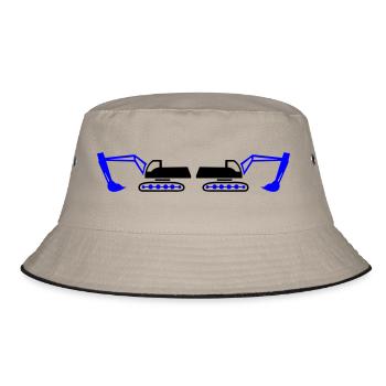 Excavator 2 - Bucket Hat - khaki/black - Front