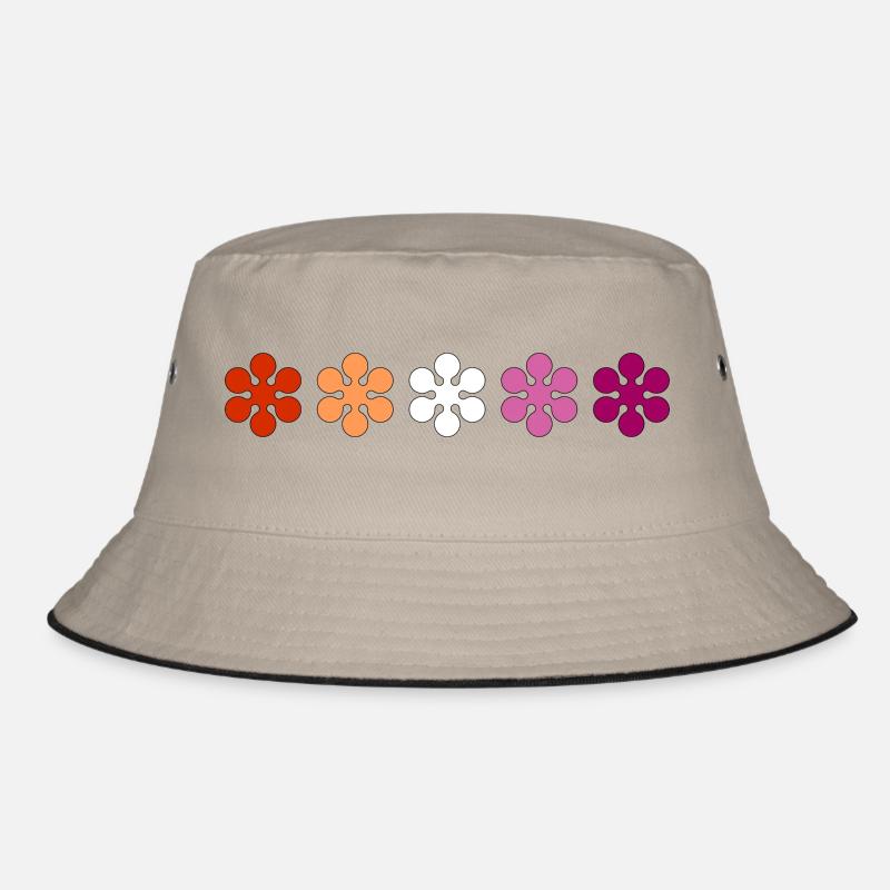 Subtle Lesbian Pride Bucket Hat