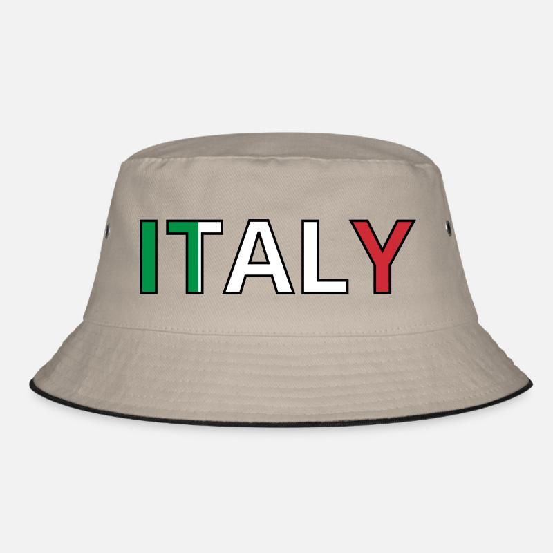 Italy Flag Bucket Hat