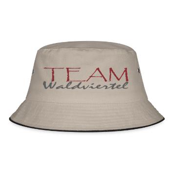 Team Waldviertel - Bucket Hat - Khaki/Schwarz - Vorne