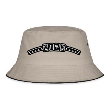 2026 Outline - Bucket Hat - khaki/black - Front