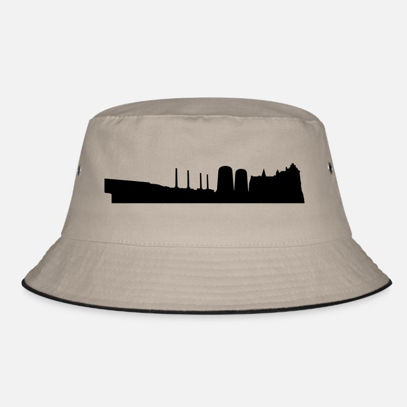 Wolfsburg Skyline Bucket Hat