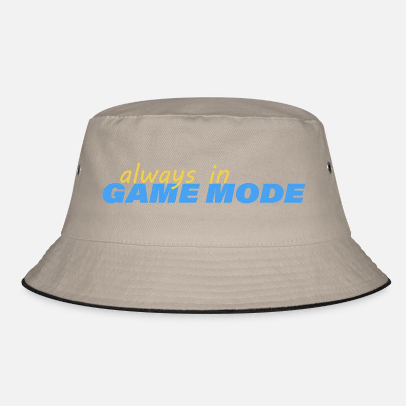 ALWAYS IN GAME MODE Bucket Hat