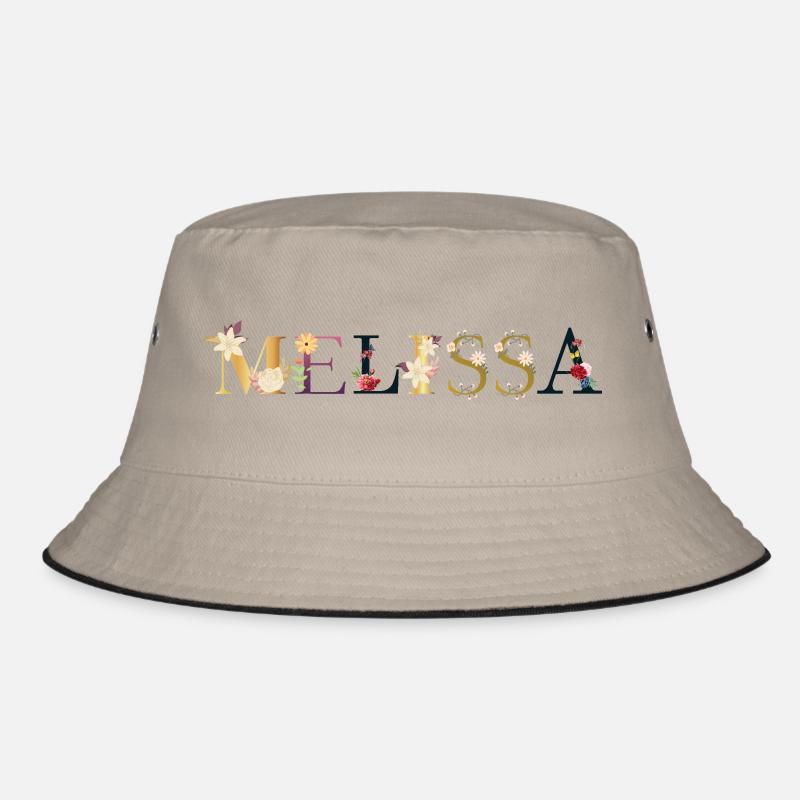 Melissa - Bucket Hat - khaki/black