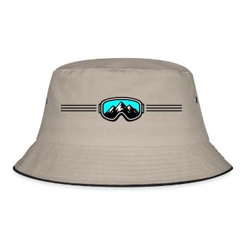 Montagnes de ski Goggles - Bob - kaki/noir - Devant