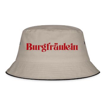 Damsel - Bucket Hat - khaki/black - Front