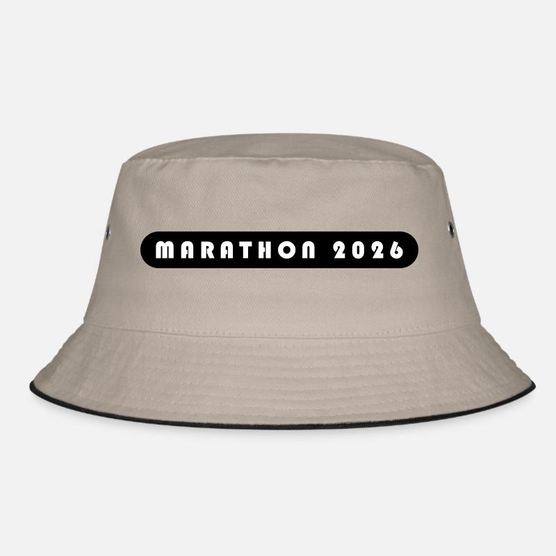 Marathon 2026 Schriftzug Bucket Hat