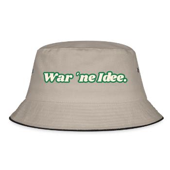 C’était une idée. T-shirt amusant pour chaque jour. - Bob - kaki/noir - Devant