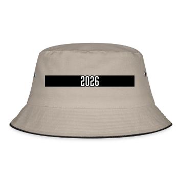 2026 Line Year - Bucket Hat - khaki/black - Front