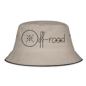 Offroad - Bucket Hat - khaki/black - Front