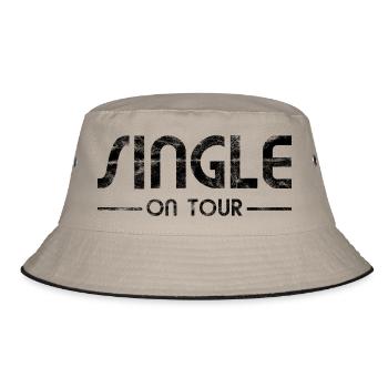 Dating - Single On Tour - Bucket Hat - khaki/black - Front