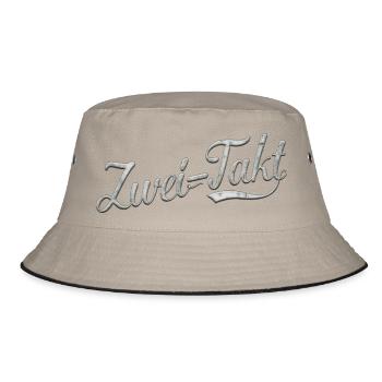 Zweitakt - Bucket Hat - Khaki/Schwarz - Vorne