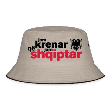 Krenar qe jam Shqiptar - Bob - kaki/noir - Devant