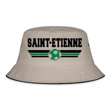 Saint-Etienne foot - Bob - kaki/noir - Devant