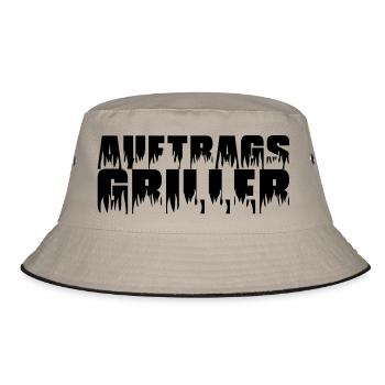 Order Griller - Bucket Hat - khaki/black - Front