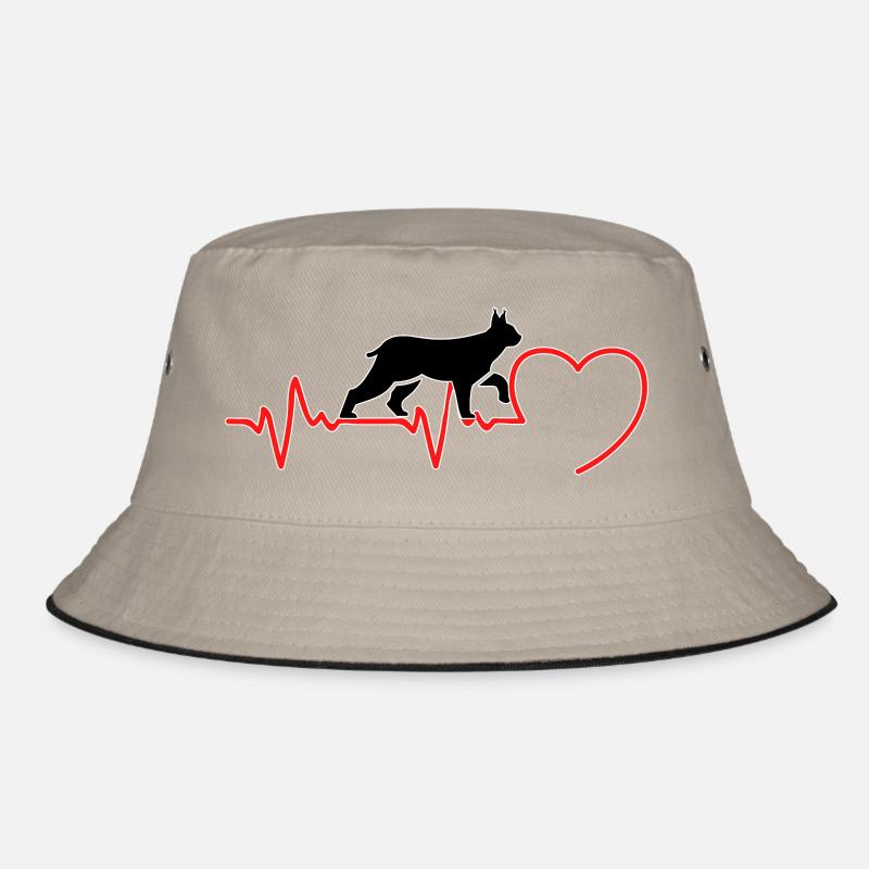 Der Luchs Katze ein Herzschlag in Liebe Bucket Hat