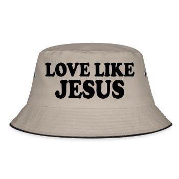 Love like jesus - Bob - kaki/noir - Devant