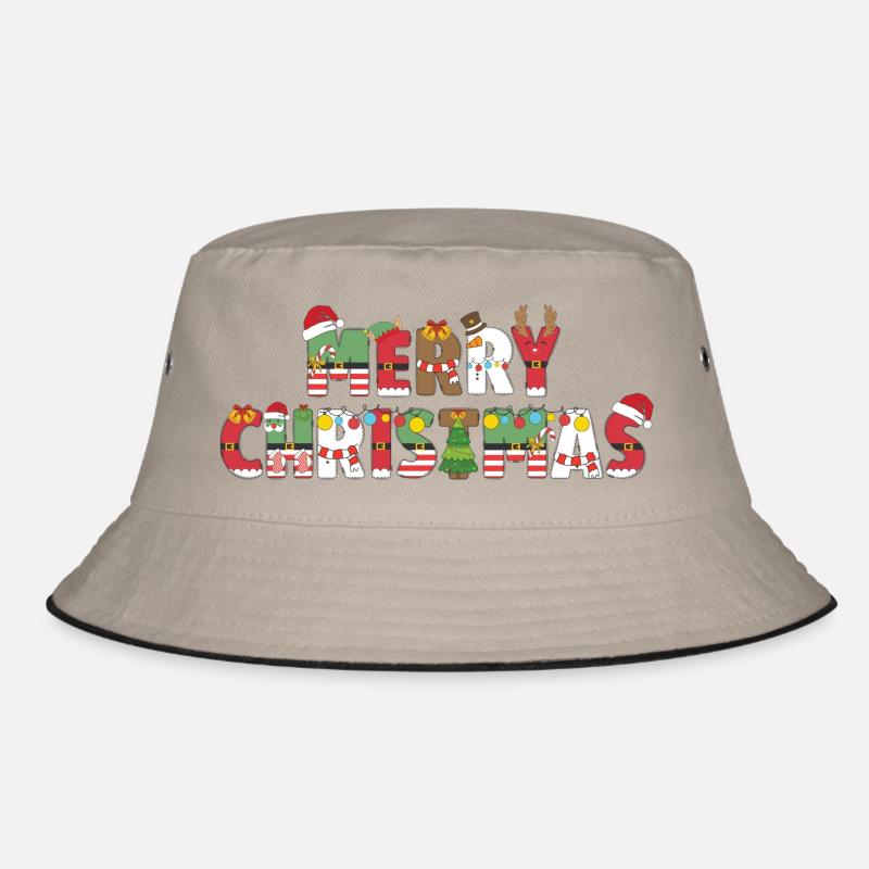 Merry Christmas Bucket Hat