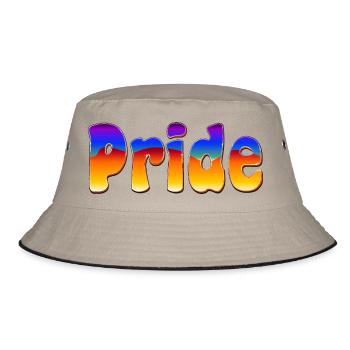 Pride - Bucket Hat - khaki/black - Front