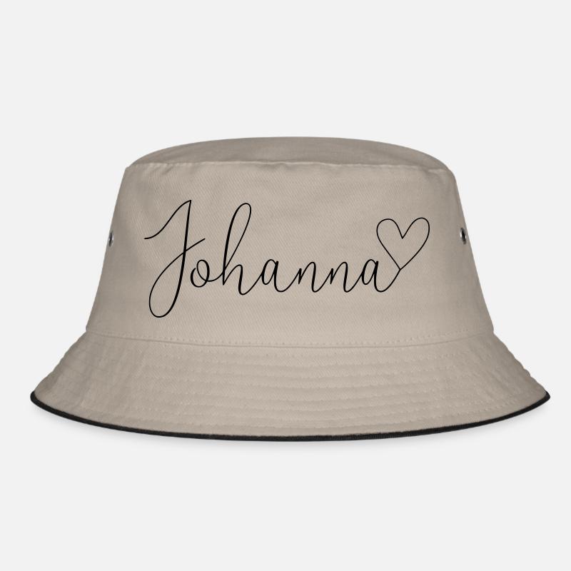 Johanna Cognome Nome Ragazza - Cappello alla pescatora - kaki/nero