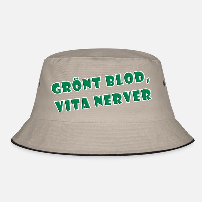 Green blood white nerves Bucket Hat