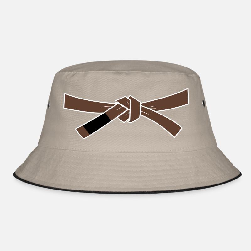 Ceinture marron - Ceinture marron - Bob - kaki/noir