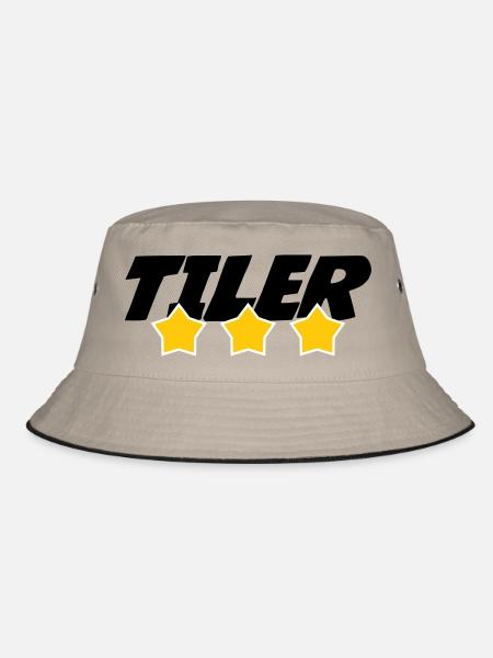 Tiler – pro tile laying precision trade - Bucket Hat - khaki/black - Front