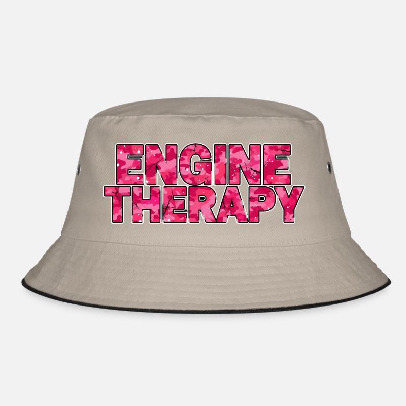 Engine Therapy Car Szene Style Bucket Hat